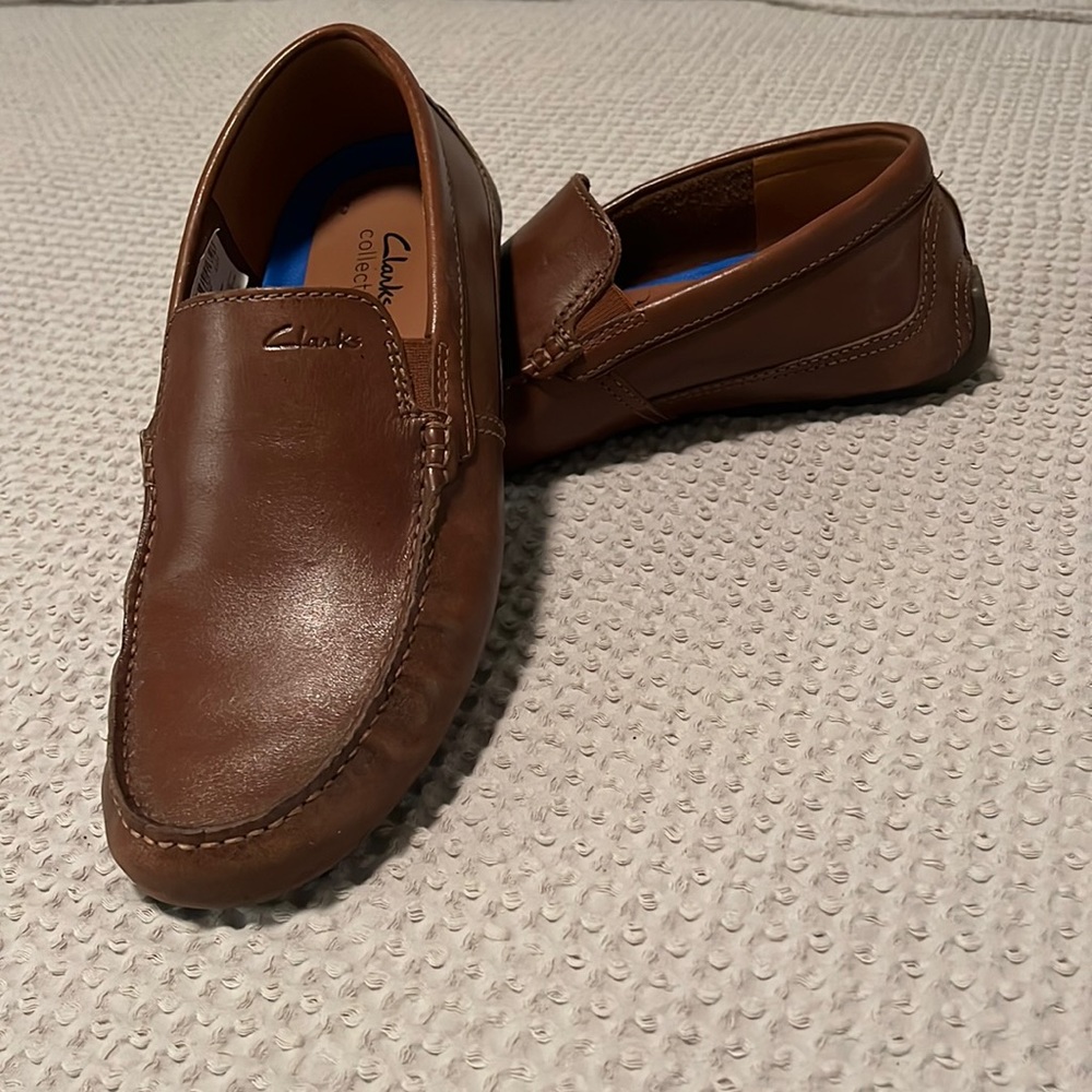 Clark’s - Brown Loafers (Men) NEVER WORN!